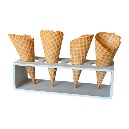 NEW - Ice Cream Cone Stand - Square
