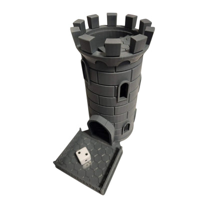 NEW - Traditional dice tower with platform