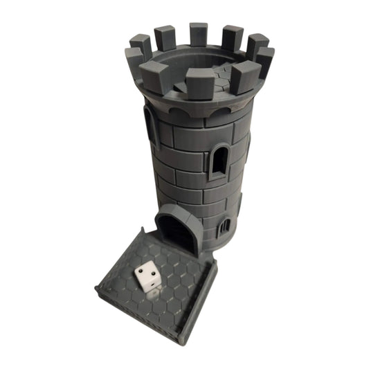 NEW - Traditional dice tower with platform