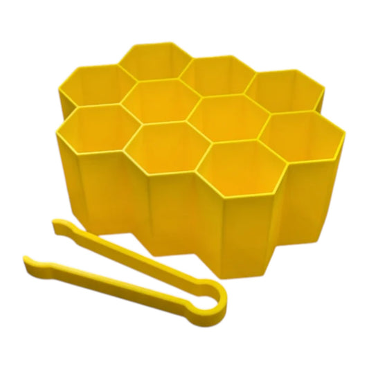 NEW -Honeycomb Tinker Dish & Tweezor
