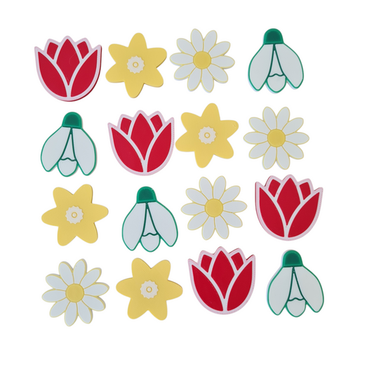 NEW - Spring Flower Loose Parts: A Blooming Sensory Collection