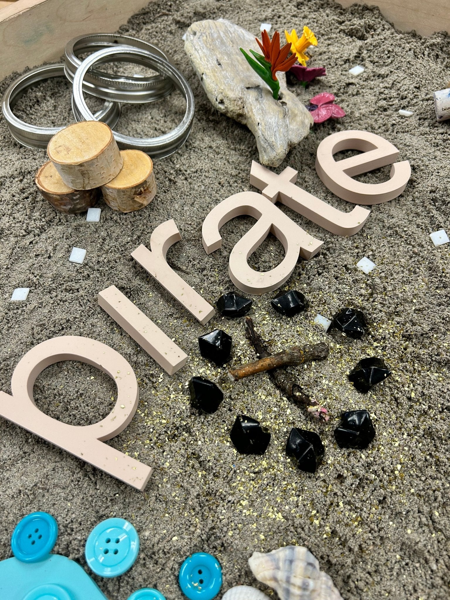 Alphabet Loose parts || Lower case - CJECOPLAY Inc.