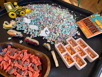 Construction EcoCutter & EcoStamp Collection || Construction Loose Parts - CJECOPLAY Inc.