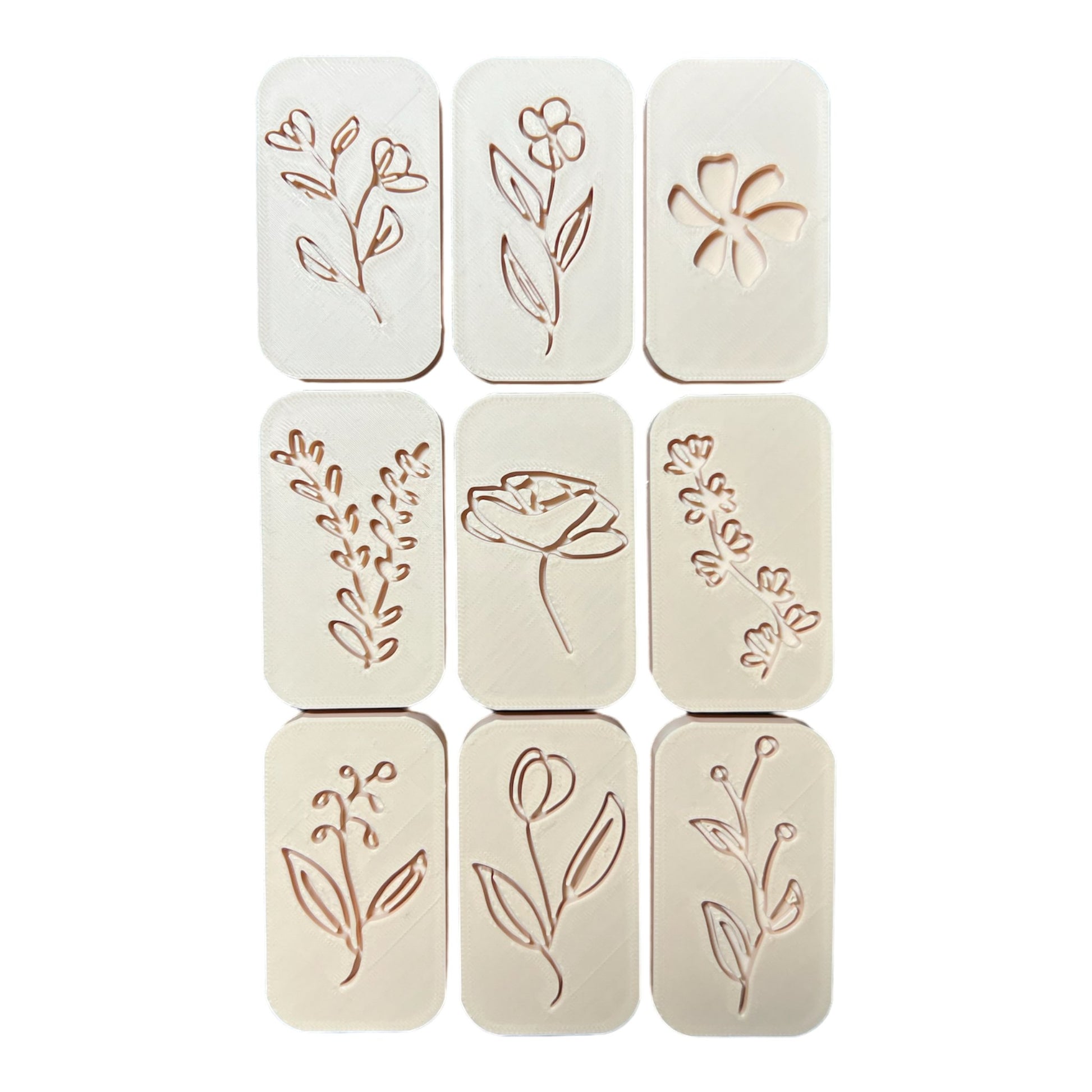 Floral Embossing EcoStamp Collection [Leaving Soon] - CJECOPLAY Inc.