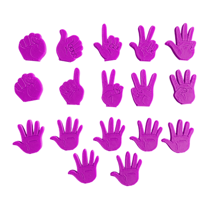 NEW - 3D Printed Counting Hands - CJECOPLAY Inc.