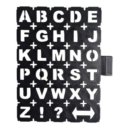 NEW - Alphabet Stencil || Uppercase - CJECOPLAY Inc.