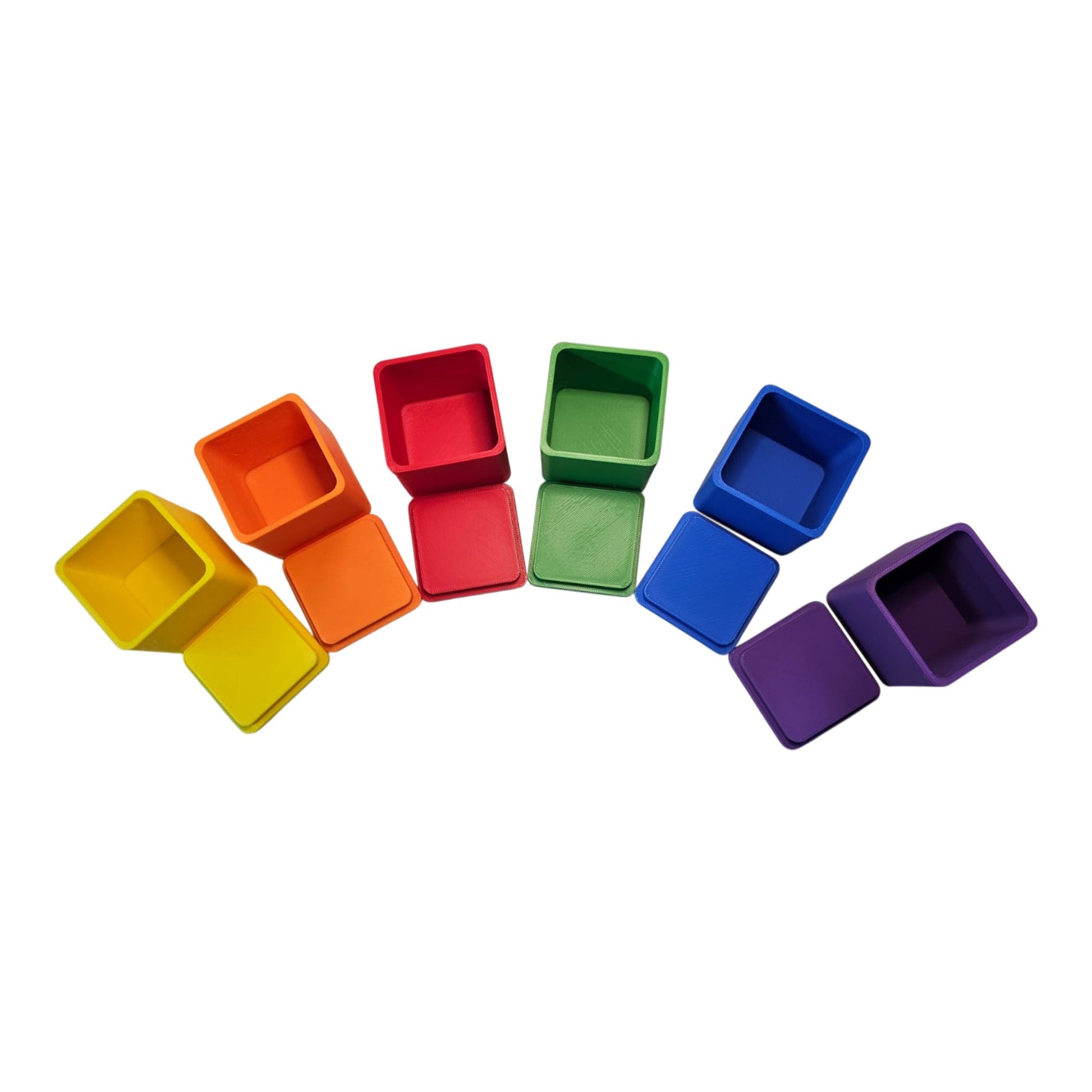 NEW - Open Ended Rainbow Boxes - CJECOPLAY Inc.