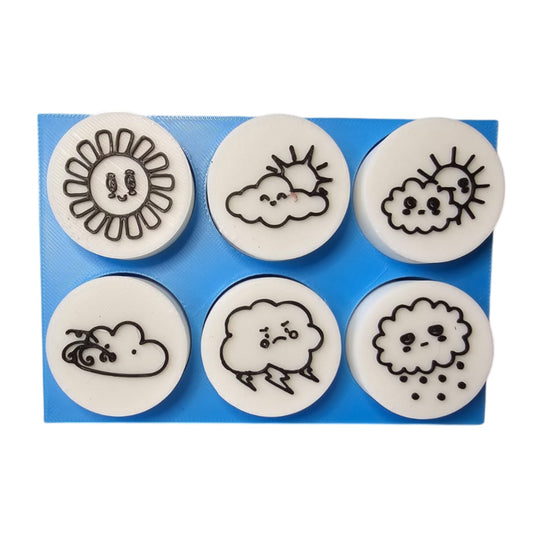 NEW - Weather EcoStamp Collection - CJECOPLAY Inc.