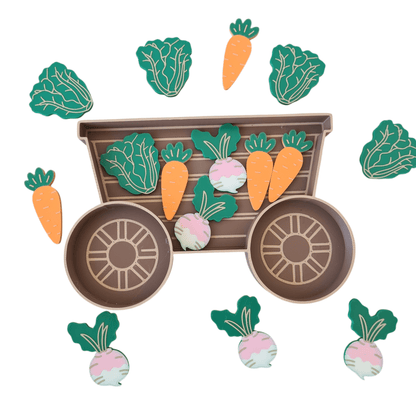 NEW - Wheelbarrow Garden Play Bundle: Harvesting Fun - CJECOPLAY Inc.