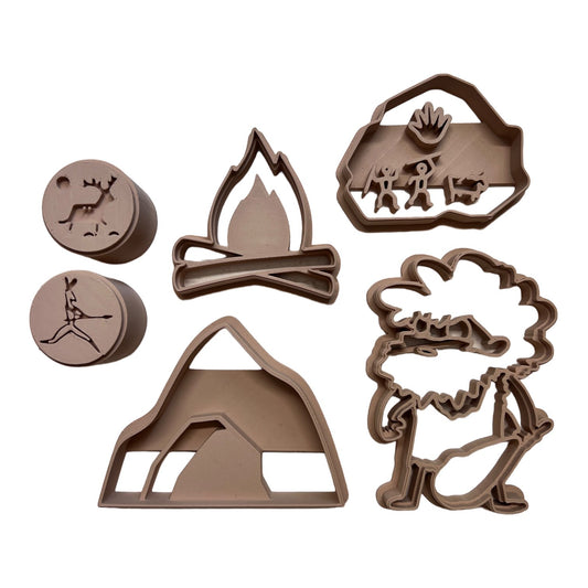 Speleology | Cave Exploration | Cave Man EcoCutter & EcoStamp Collection - CJECOPLAY Inc.