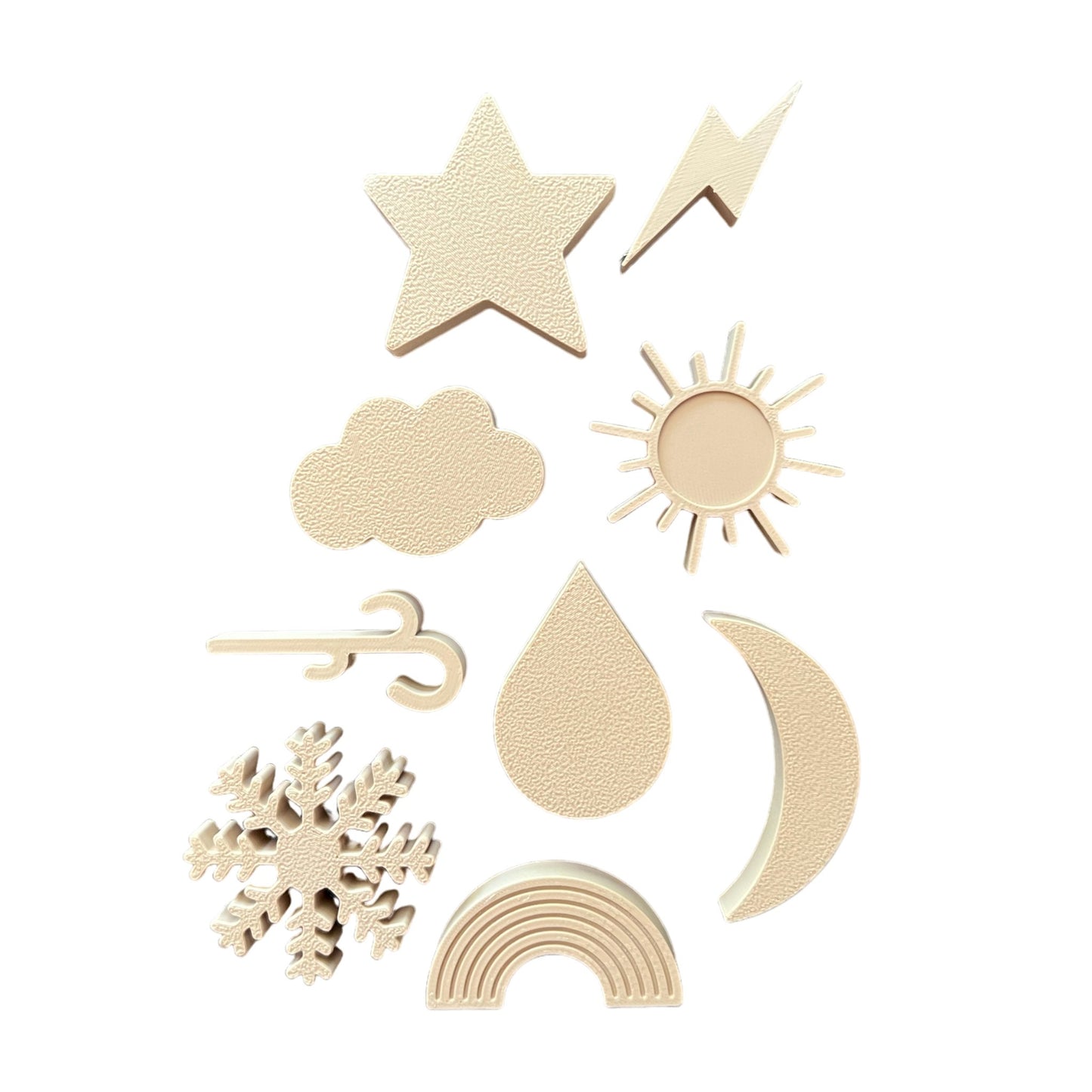 Weather Symbol Loose Parts - CJECOPLAY Inc.